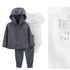 Carter's 3-Piece Little Cardigan Set 9M